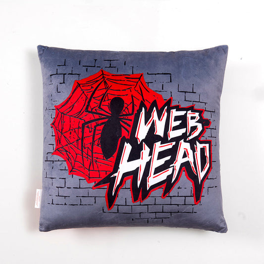 Cojín Velour Est. 40x40 cm Spiderman Web