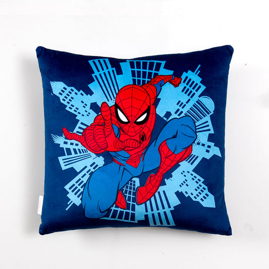 Cojín Velour Est. 40x40 cm Spiderman City