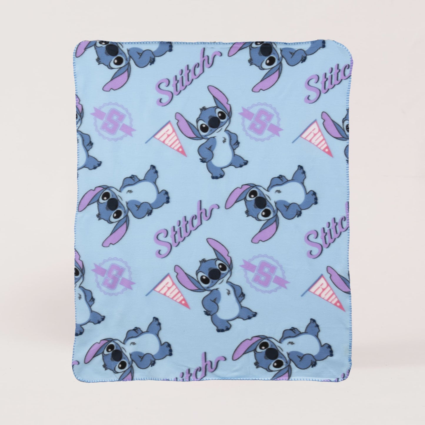 Manta Polar 115x130 cm Disney Stitch Run