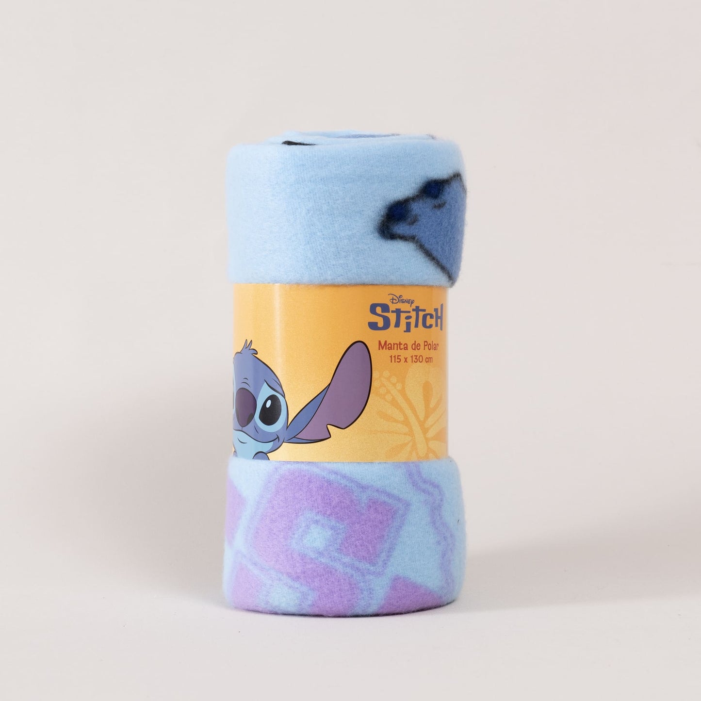 Manta Polar 115x130 cm Disney Stitch Run