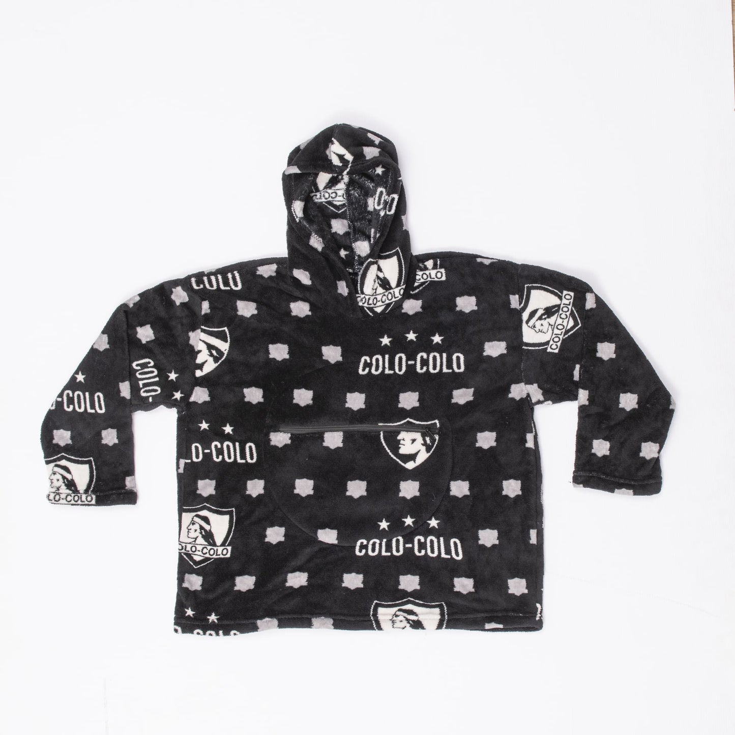 Poncho Cojín Adulto Colo-Colo