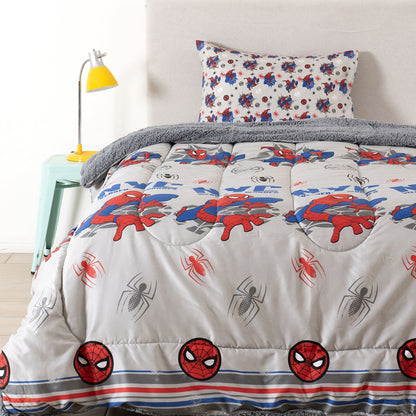 Plumón 1.5 Plazas Sherpa Spiderman