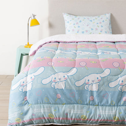 Plumón 1.5 Plazas Sherpa Sanrio Cinnamoroll