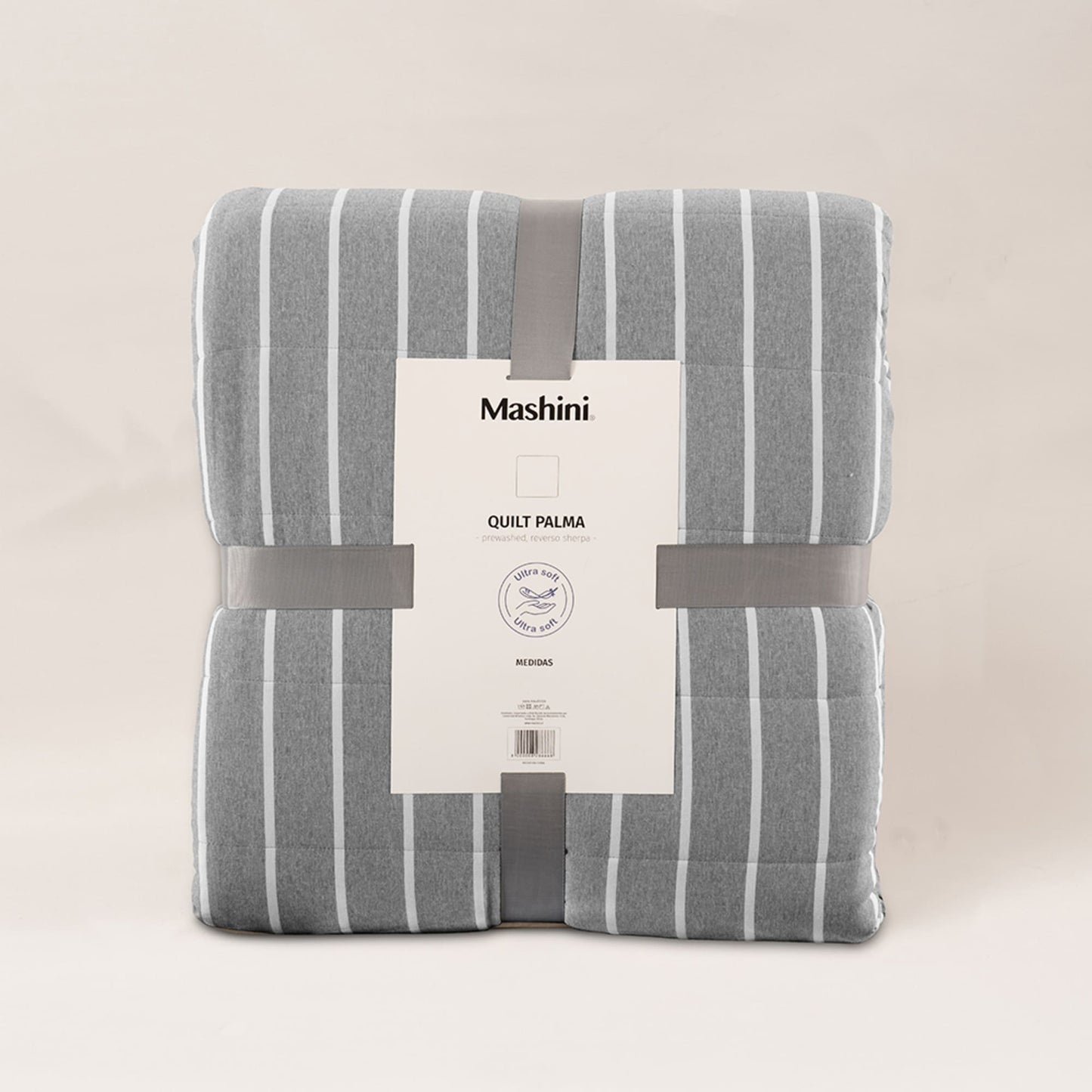 Quilt King Palma Cationic Sherpa Gris