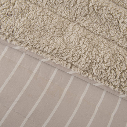 Quilt Super King Palma Cationic Sherpa Beige
