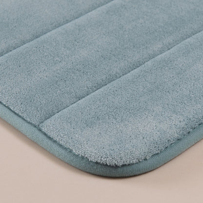 Piso de Baño Flannel Azul