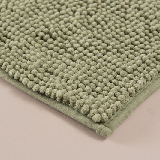 Piso de Baño Shaggy Verde