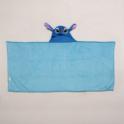 Manta Capucha 3D 70x150 cm Stitch