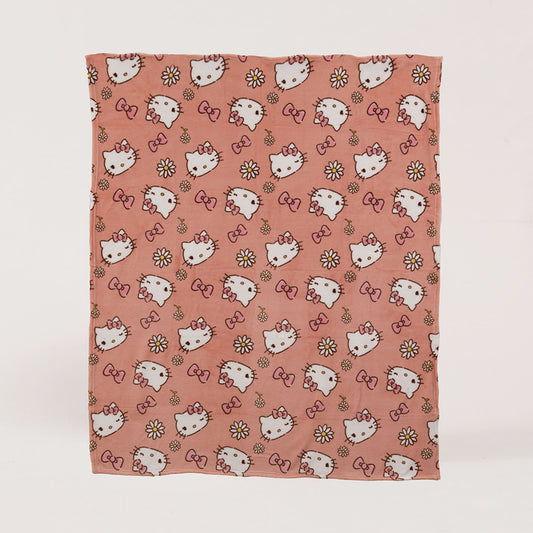 Manta Coral 127x152 cm Hello Kitty