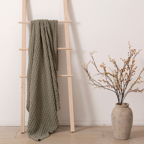 Manta Chenille Ivy 127x152 cm Verde