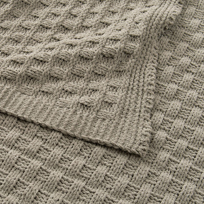 Manta Chenille Ivy 127x152 cm Verde