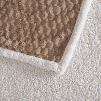 Manta Jacquard Flannel Bruma 127x152 cm Arena