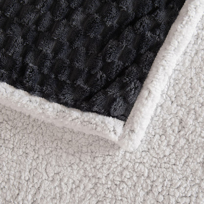 Manta Jacquard Flannel Bruma 127x152 cm Marengo