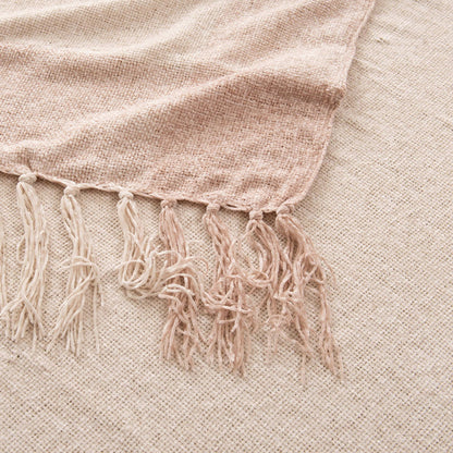 Manta Chenille Jade 130x160 cm Beige